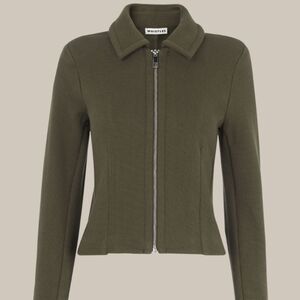 Whistles Khaki Women's Blazer